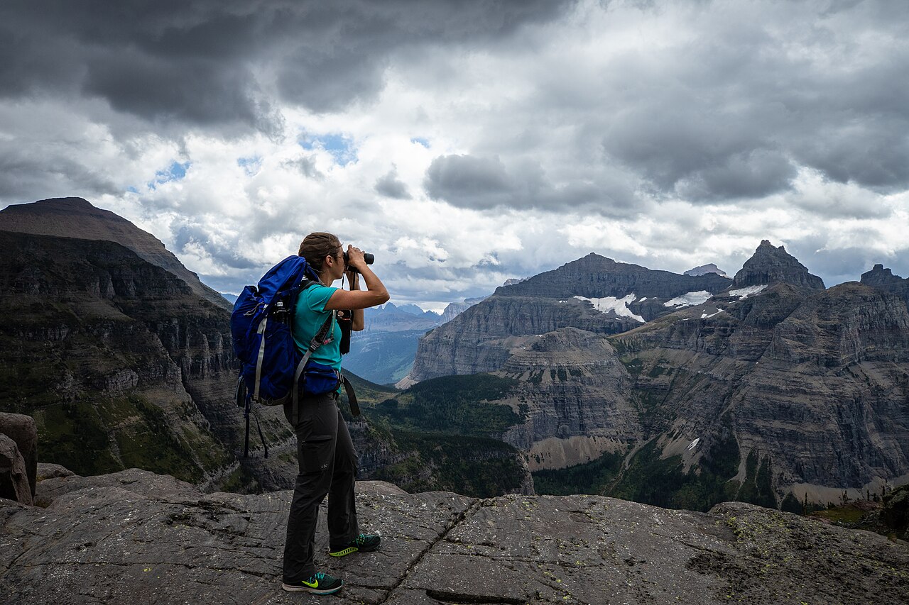 Hiker in the Mountains (48920132448)
